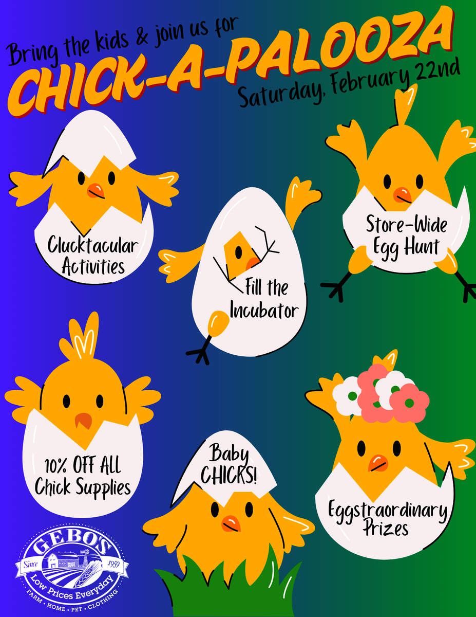 CHICK-A-PALOOZA - Gebo's