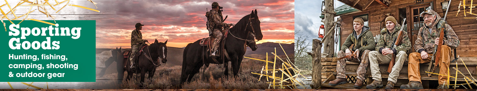 Sporting Goods Sporting Goods Header