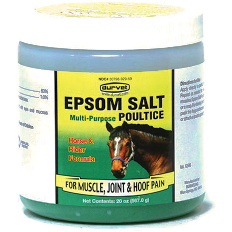 20 Oz. Durvet Epsom Salt Poultice Horse & Rider Formula - Gebo's