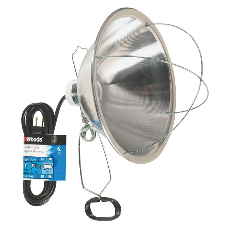 10" Electryx Brooder Lamp Adjustable Reflector Clamp - Gebo's