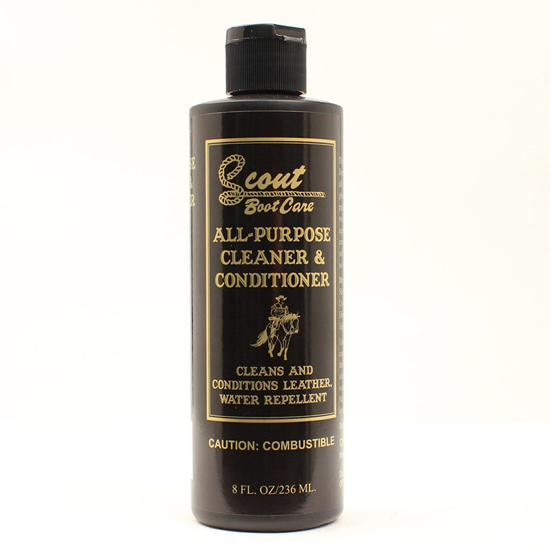 8 Oz. Scout Boot Care All-Purpose Cleaner & Conditioner - Gebo's