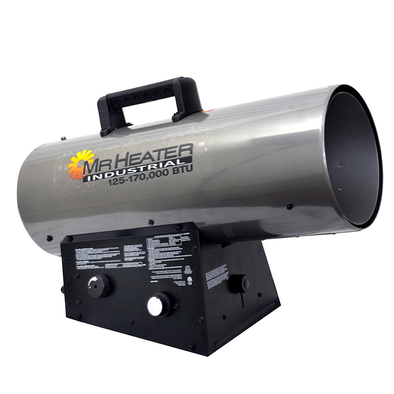 MHI125QFAV Silver Heater - Gebo's