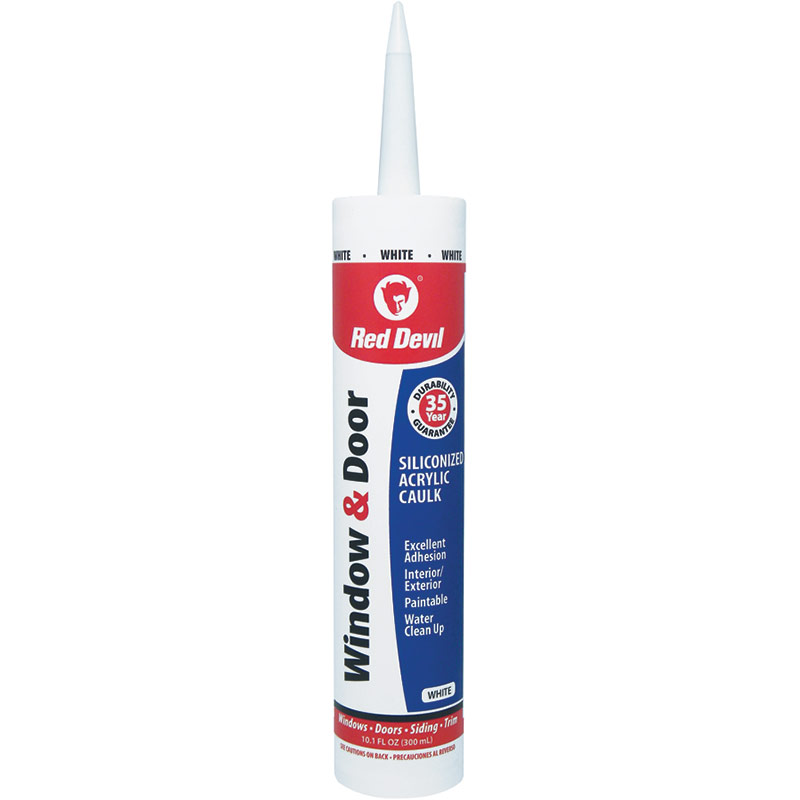 10.1 Oz. Red Devil Window & Door Acrylic Caulk Gebo's