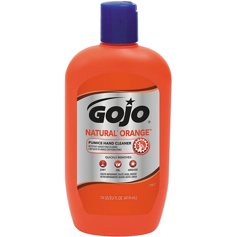 14 Oz. Natural Orange Pumice Hand Cleaner - Gebo's