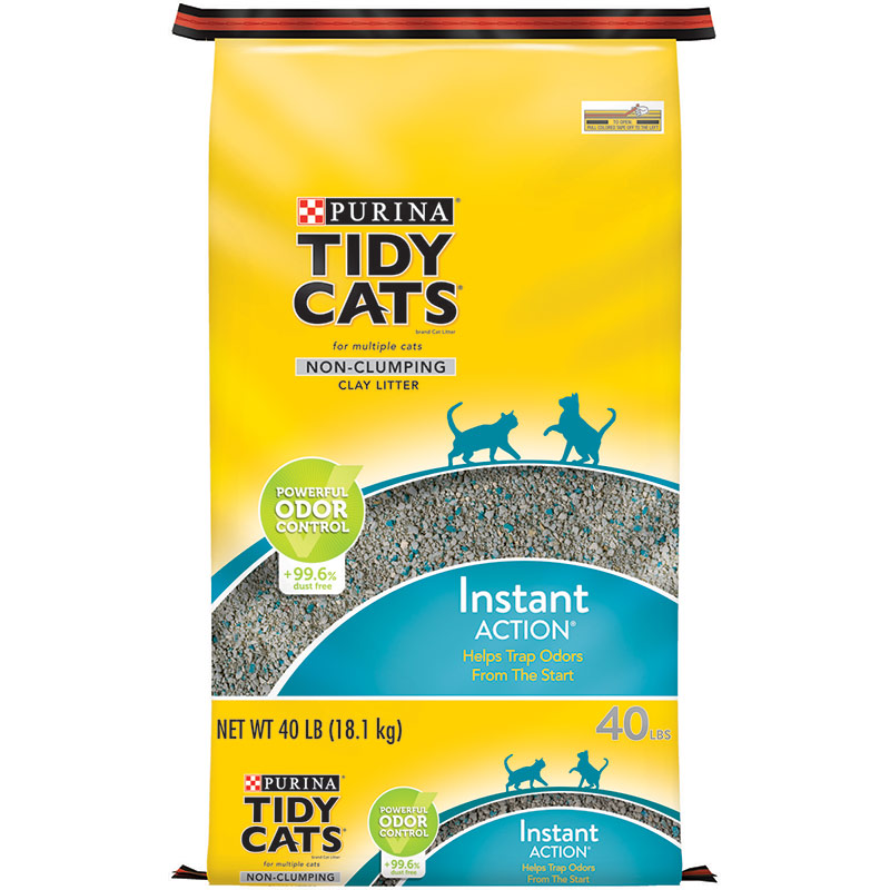 40 Lb. Purina Tidy Cats NonClumping Instant Action Cat Litter Gebo's