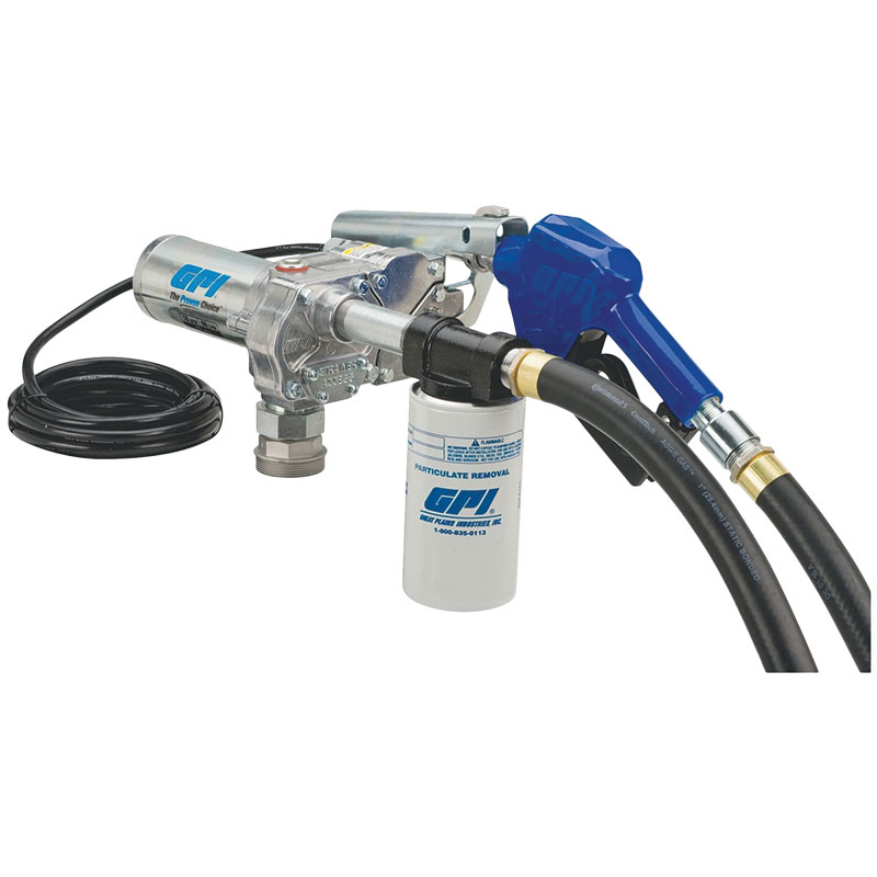 GPI M180S Fuel Transfer Pump With Filter Kit - Gebo's