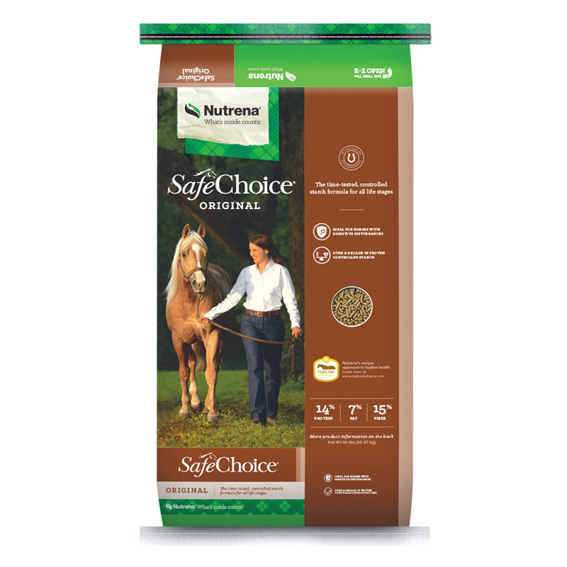 SafeChoice Original Horse Feed 50 Lb. - Gebo's