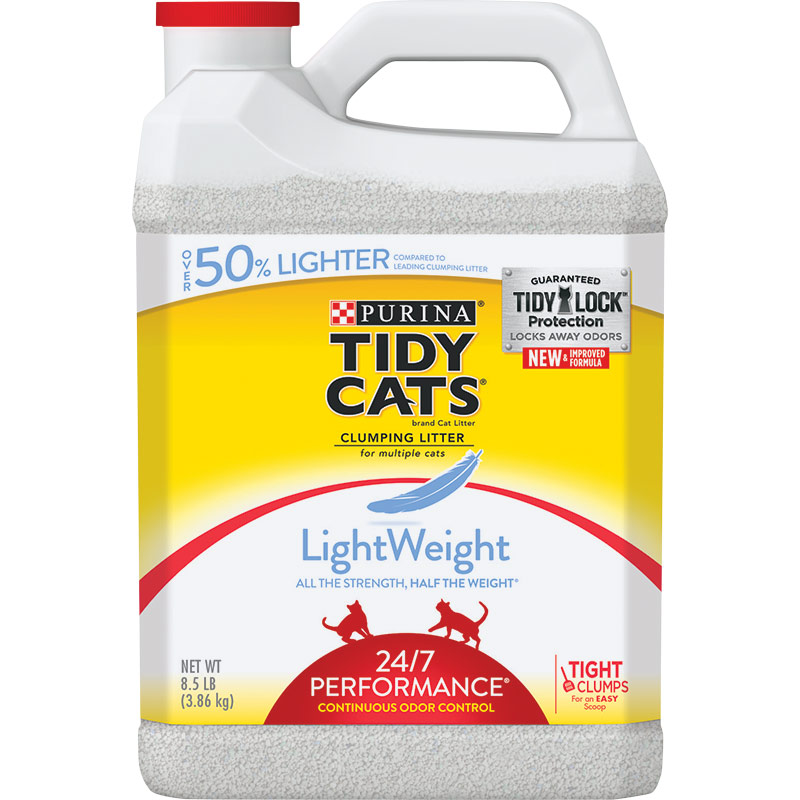 8.5 Lb. Purina Tidy Cats LightWeight 24/7 Performance Clumping Cat