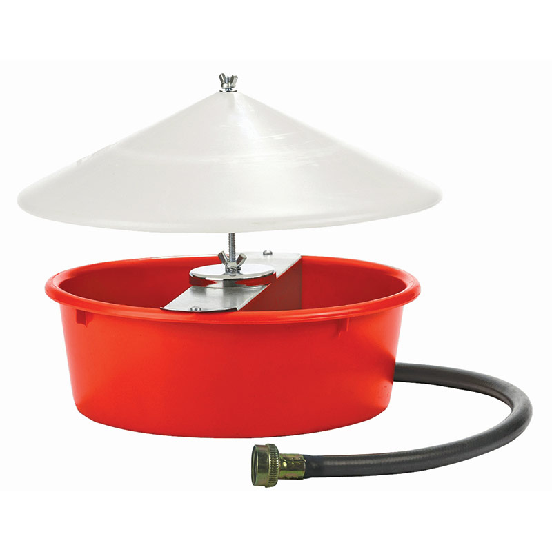5 Qt. Little Giant Auto Poultry Waterer with Cover - Gebo's