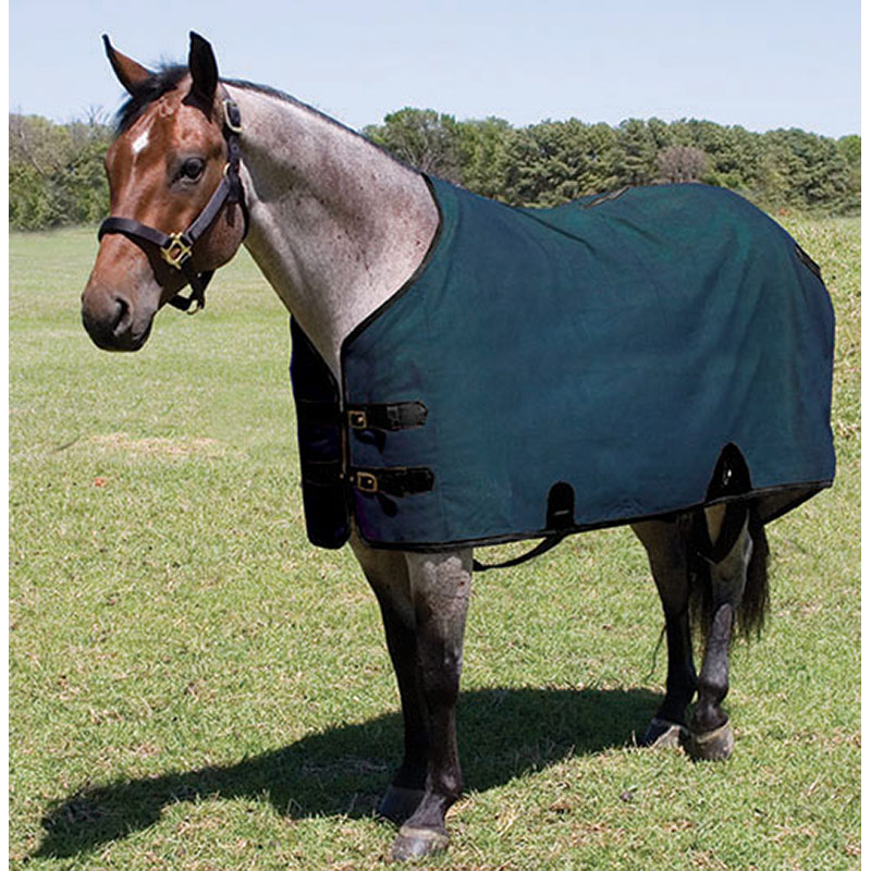 82 Mustang Manufacturing Canvas Stable Blanket - Navy - Gebo's