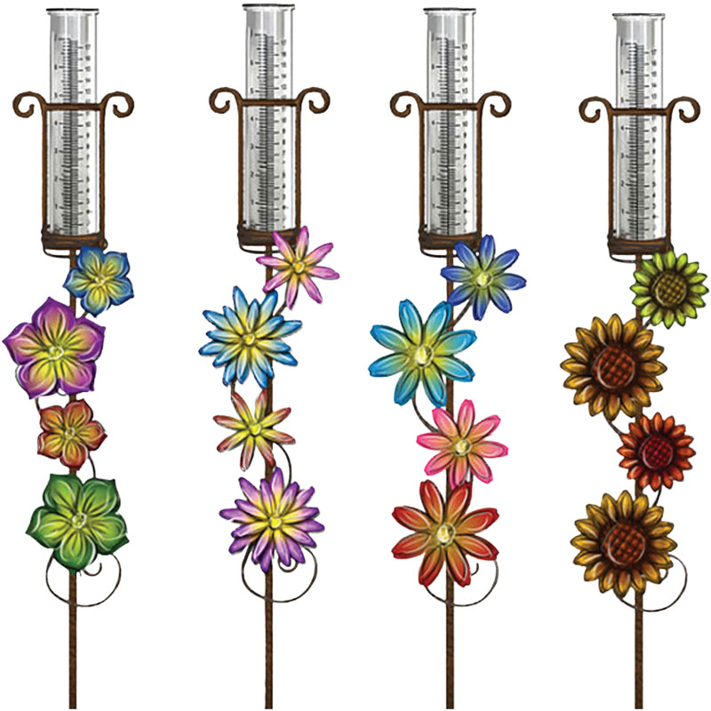 Exhart Rain Gauge Garden Stake Gebo's