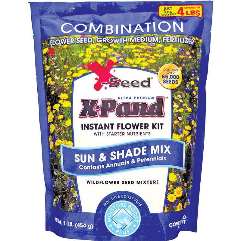 1 Lb. X-Seed X-Pand Instant Flower Kit - Gebo's