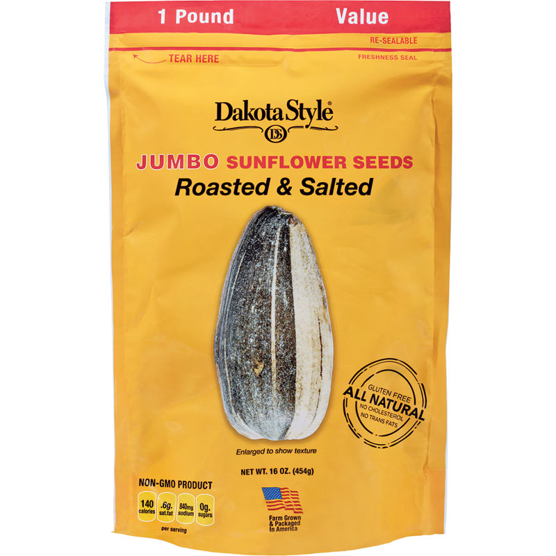 SUNFLOWER SEED JUMBO ORIG 16 OZ Gebo's