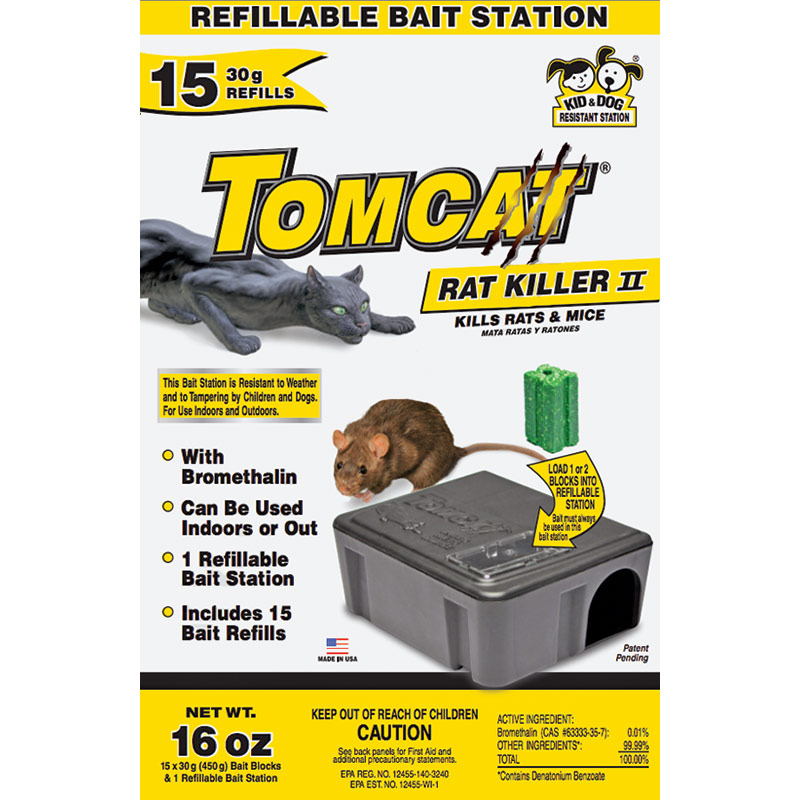 16 Oz. Motomco Tomcat Rat Killer - Gebo's