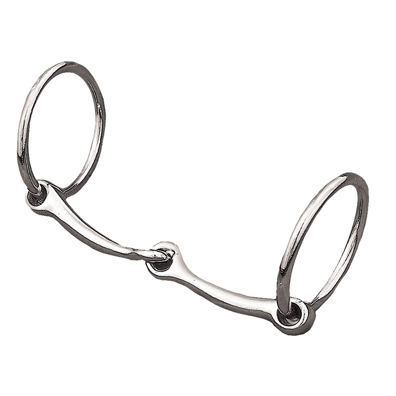 Weaver Leather All-Purpose Ring Snaffle Bit, 5" Mouth - Gebo's