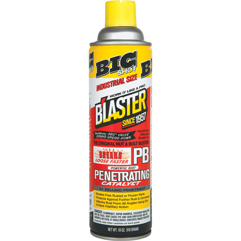 18 Oz. PB Blaster Rust Penetrating Catalyst Big Shot Can - Gebo's