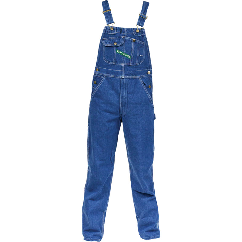 Men's KEY Washed Denim Bib Overall - Gebo's