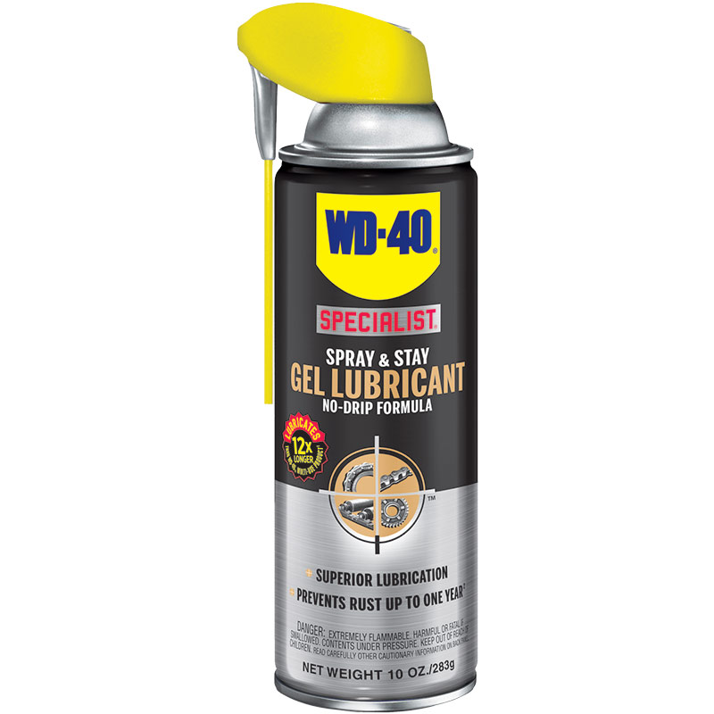 10 Oz. WD-40 Specialist Spray & Stay Gel Lubricant - Gebo's