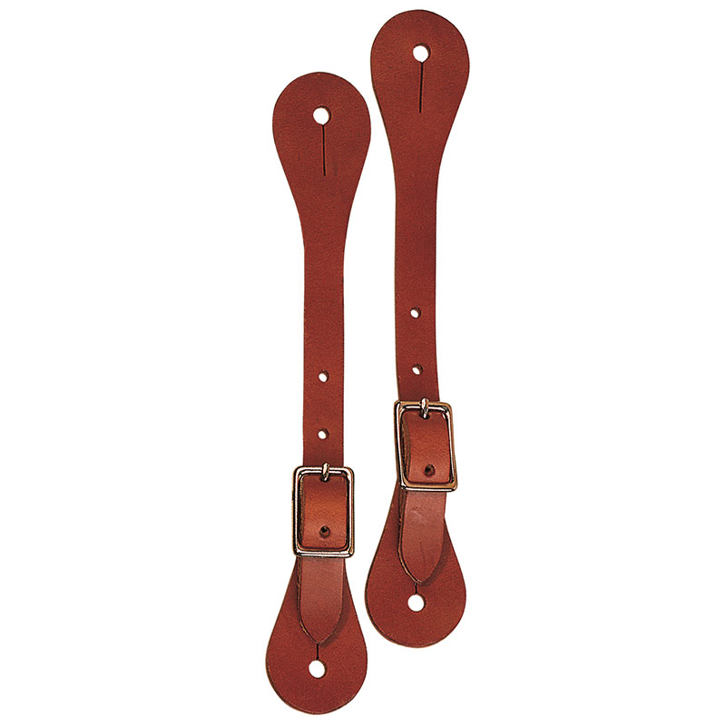 Weaver Leather Women's Single-Ply Russet Spur Straps - Gebo's