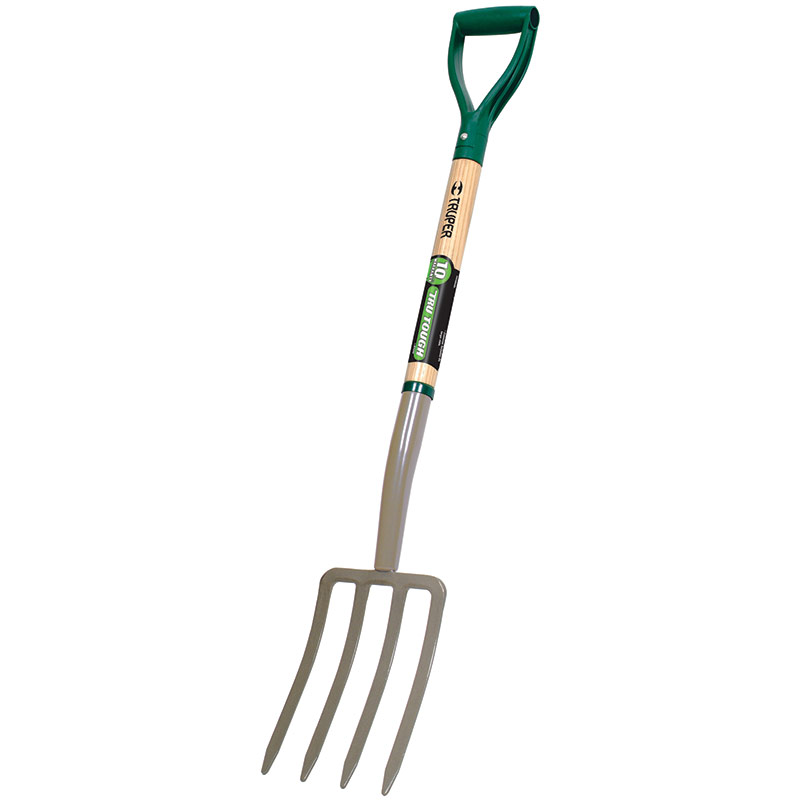 Truper Forged Garden Spading Fork with D-Handle - Gebo's