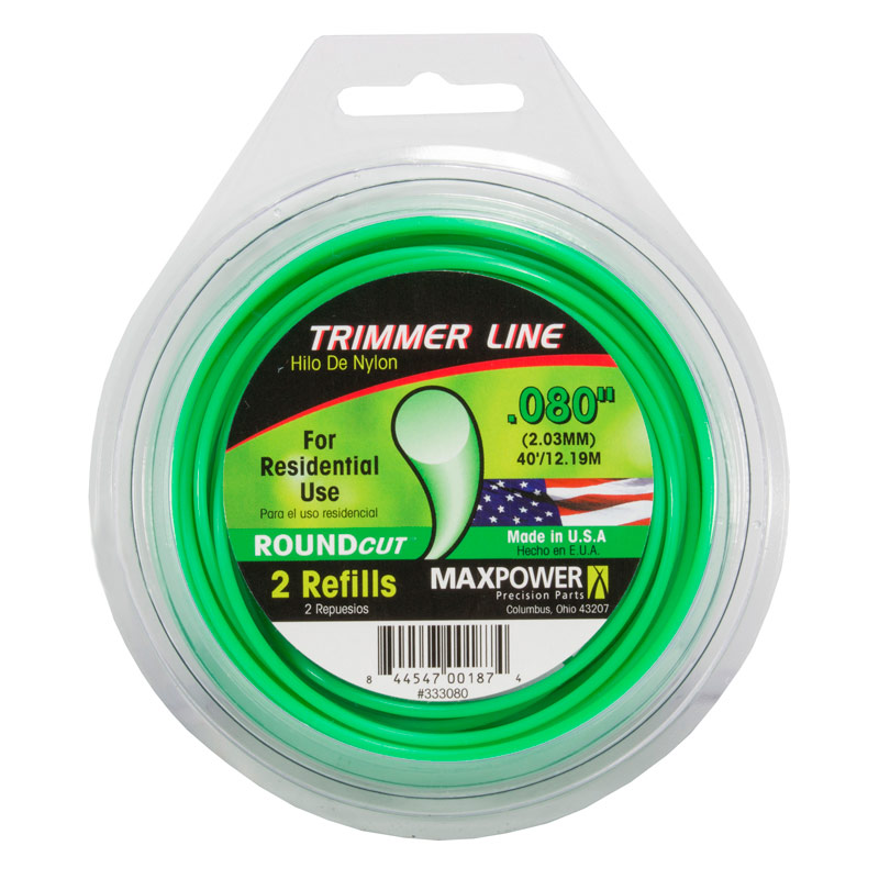 MaxPower .080"x40' RoundCut Trimmer Line Gebo's