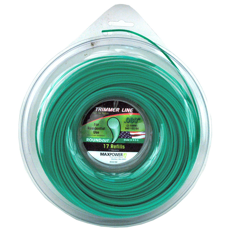MaxPower .080"x340' RoundCut Trimmer Line Gebo's