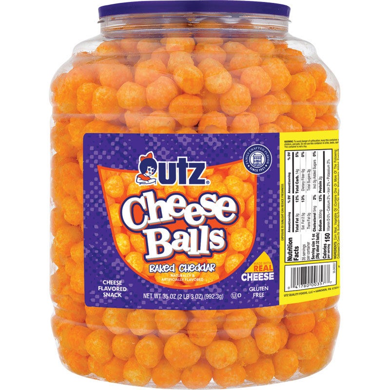 35 Oz. UTZ Cheese Balls - Gebo's