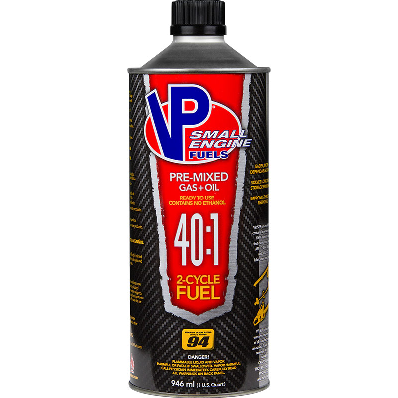 1 Qt. VP Small Engine Fuels 40:1 Pre-Mixed 2-Cycle Fuel - Gebo's