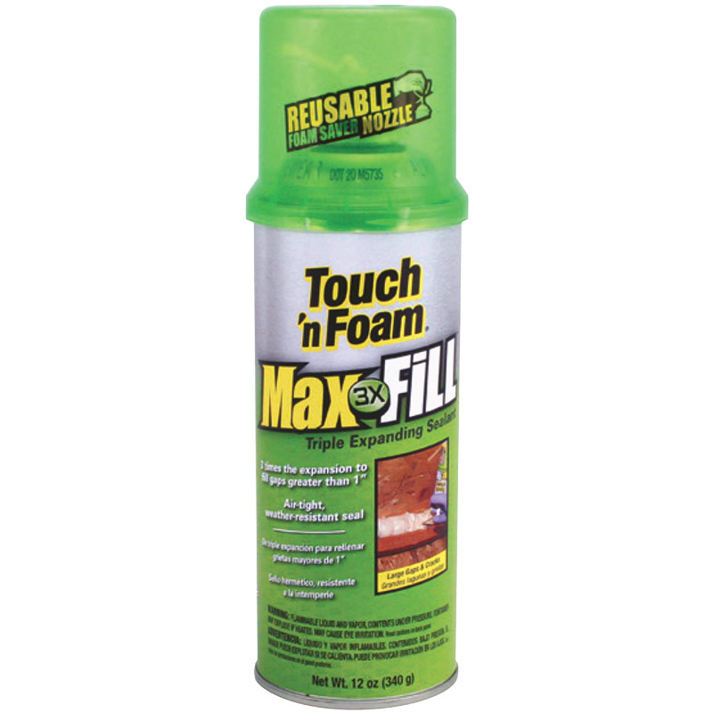 12 Oz. Touch 'N Foam Max Fill Triple Expanding Sealant Gebo's