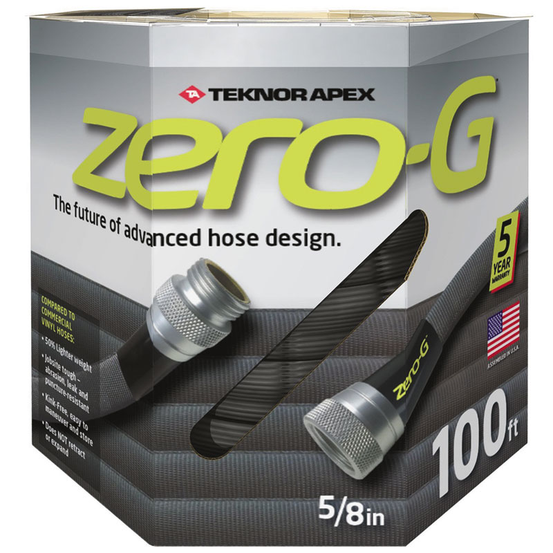 5/8” x 100' Teknor Apex Zero-G Lightweight Garden Hose - Gebo's