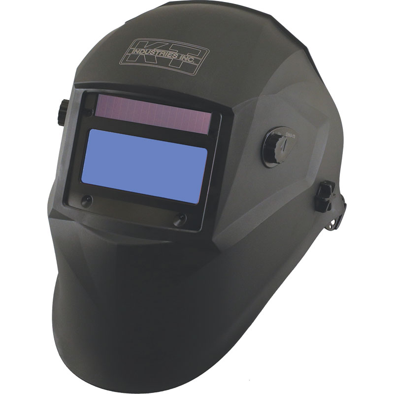 KT Industries Matte Black Auto Darkening Helmet Gebo's