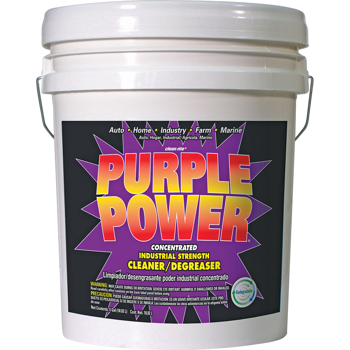 5 Gal. Purple Power Concentrated Cleaner/Degreaser - Gebo's
