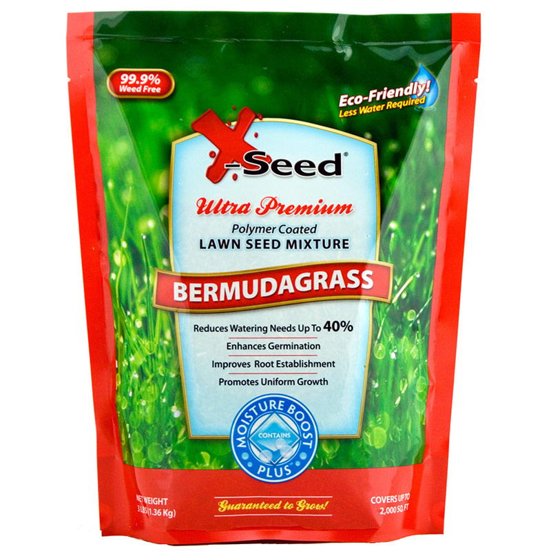 3 Lb. X-Seed Moisture Boost Plus Bermudagrass - Gebo's