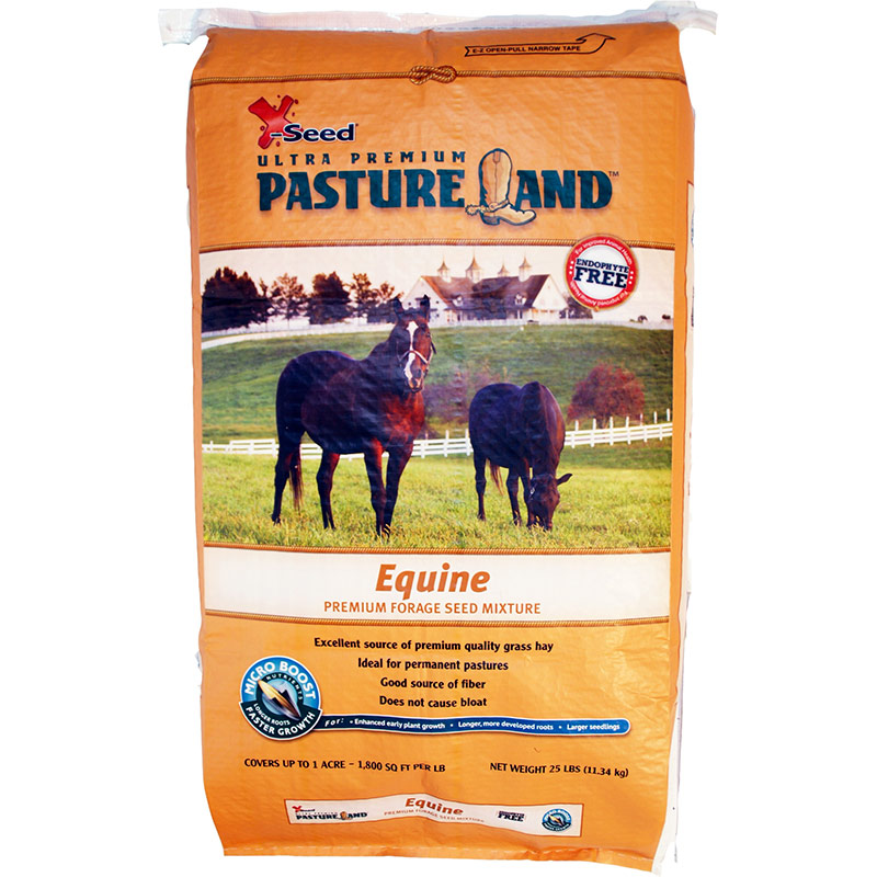25 Lb. X-Seed Pasture Land Utra-Premium Equine Mixture - Gebo's
