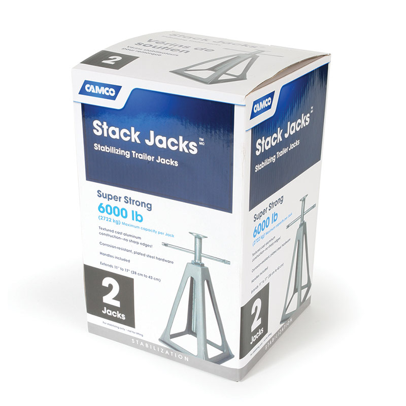 Olympian RV Aluminum Stack Jack Stands - Gebo's