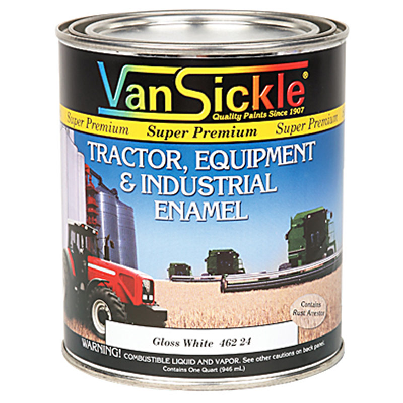 1 Qt. Van Sickle Gloss White Tractor & Equipment Enamel Gebo's