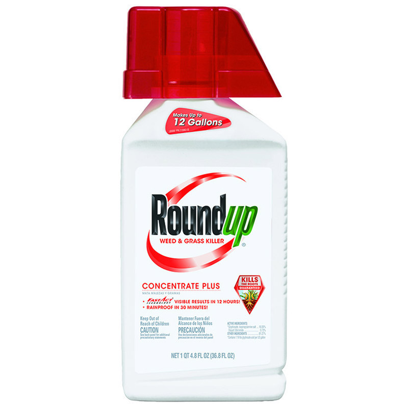 36.8 Oz. Roundup Weed & Grass Killer Concentrate Plus - Gebo's