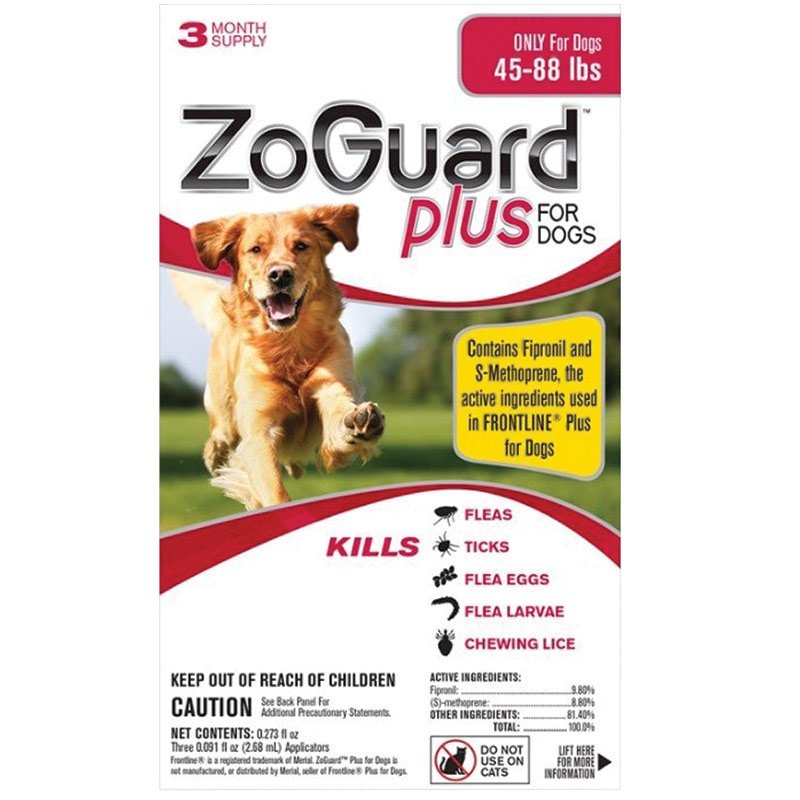 4588 Lb. ZoGuard Plus Flea & Tick Treatment Gebo's