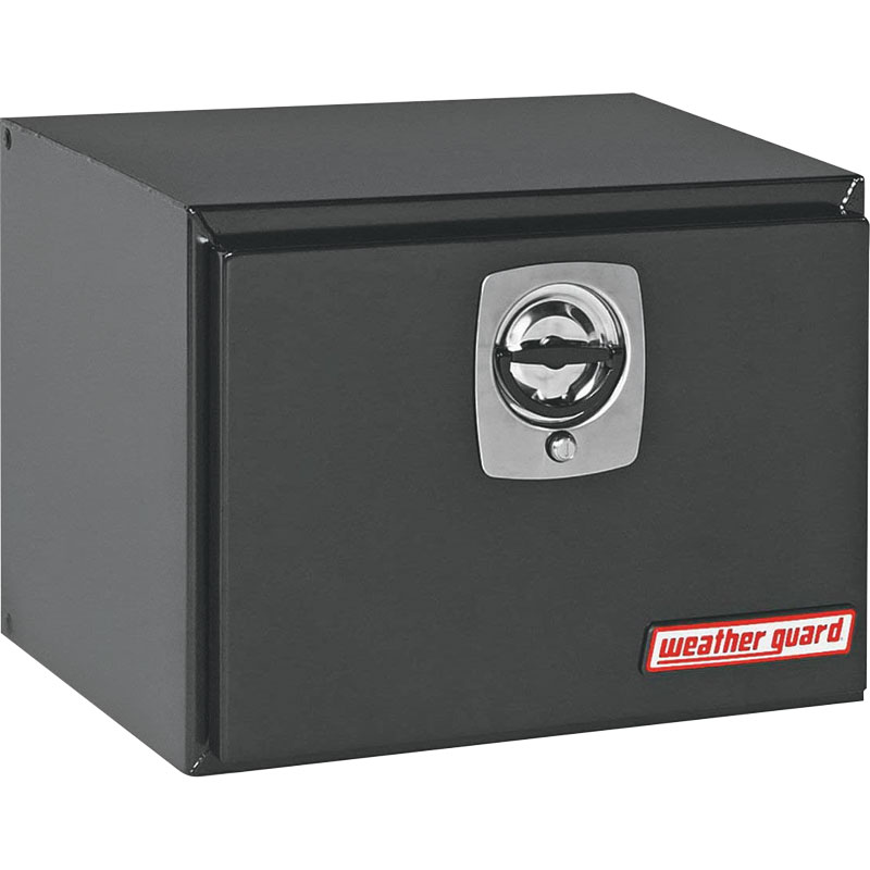 Weather Guard® 24" Underbed Black Steel Box - Gebo's