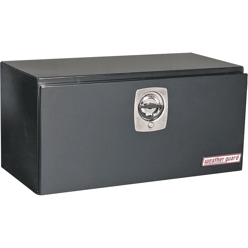 Weather Guard® 36" Underbed Black Steel Box - Gebo's