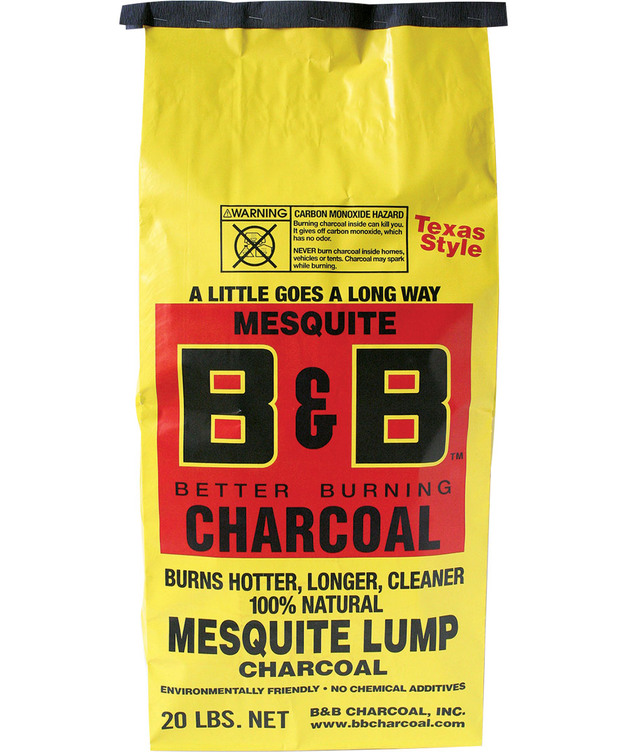 20 Lb. B&B™ Mesquite Lump Charcoal - Gebo's