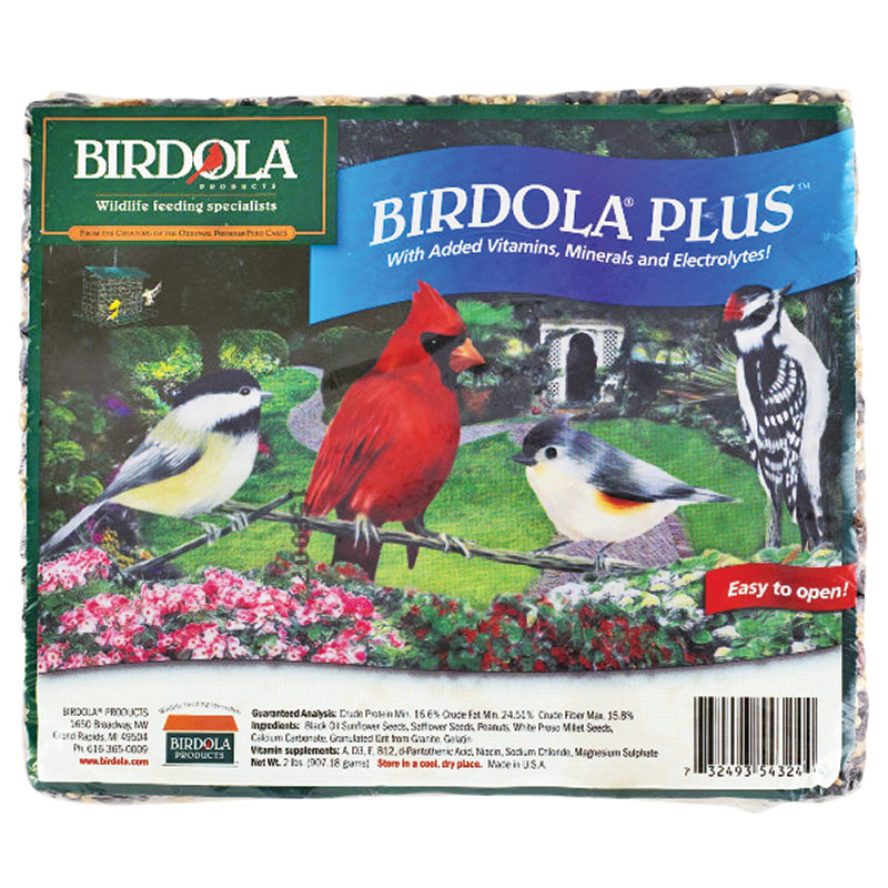 2 Lb. Birdola Plus Seed Cake - Gebo's