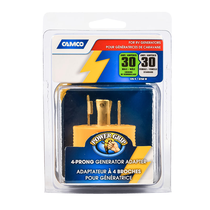 30 AMPS 4-Prong Generator Adapter - Gebo's