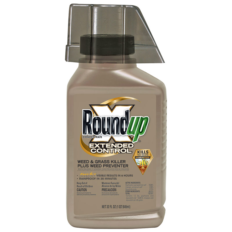32 Oz. Round Up Extended Control Weed & Grass Killer Concentrate - Gebo's