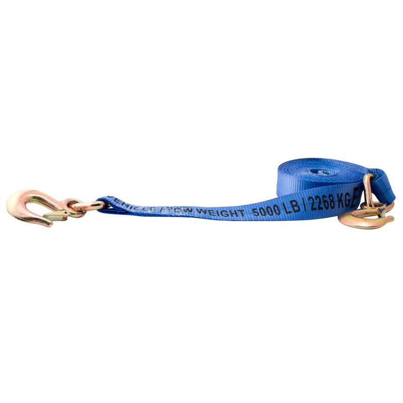 2"x20' Deluxe Tow Strap with Cast Hook - Gebo's