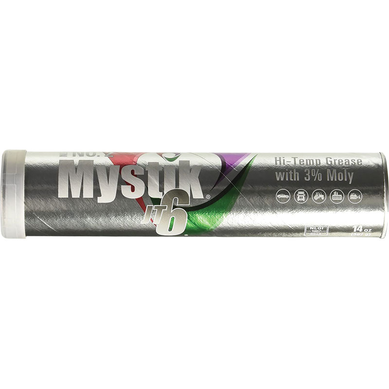Mystik JT-6 Gray-Black Hi-Temp Grease with 3% Moly - Gebo's