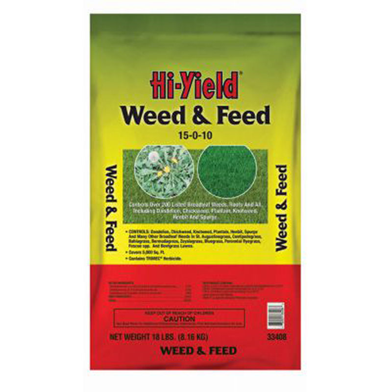 18 Lb. Hi-Yield Weed & Feed - Gebo's