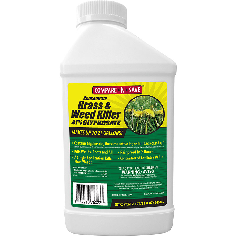 32 Oz. Concentrate Grass & Weed Killer With 41% Glyphosate - Gebo's