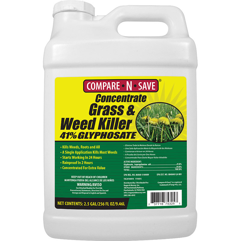 2.5 Gal. Concentrate Grass & Weed Killer With 41% Glyphosate - Gebo's