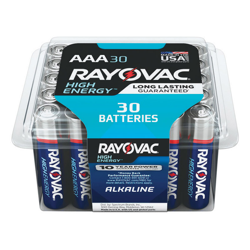 30 Pk. Rayovac® "AA" OR "AAA" Batteries - Gebo's